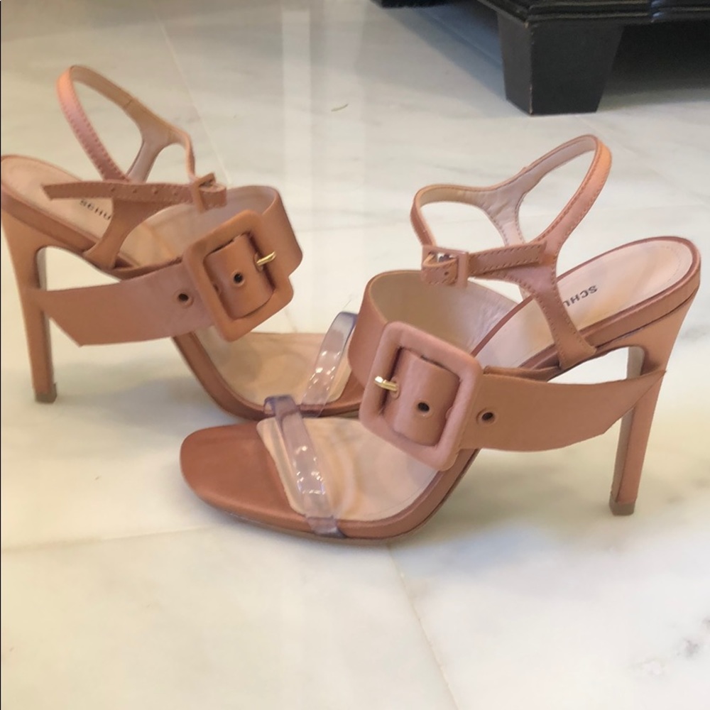 NEW- Schutz Rose Gold Heels